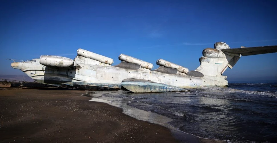 „Monstrul din Marea Caspică” a revenit la viață. Ekranoplanul va deveni vedeta unui parc tematic din Rusia