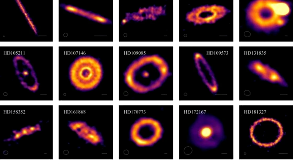 Astrofizicienii au fotografiat pentru prima dată zeci de exocomete din jurul stelelor