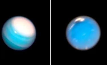 Hubble scoate la iveală furtunile masive de pe Uranus şi Neptun – FOTO