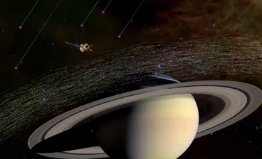 Cu o zi înainte să îşi încheie misiunea istorică, Cassini a făcut o descoperire majoră despre inelele lui Saturn