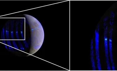 Aurorele de pe Ganymede arată ca aurora boreală a Pământului, dezvăluie o sondă NASA