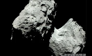 Ce dezvăluie prima imagine color a cometei 67P, trimisă de Rosetta?