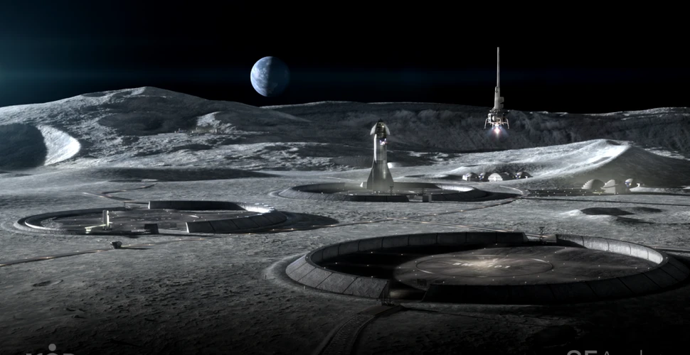 O companie din Texas vrea să construiască habitate pe Lună cu ajutorul imprimantelor 3D
