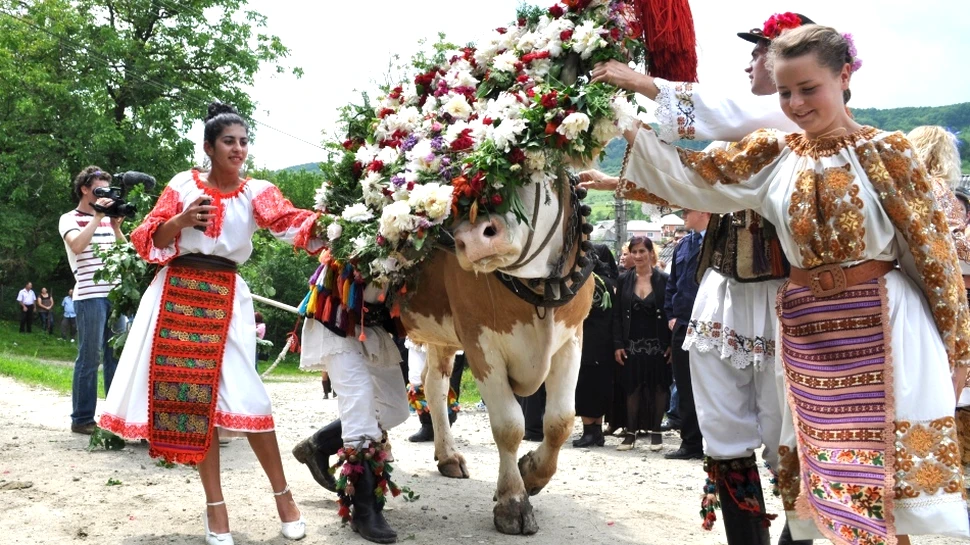 Cele mai interesante tradiţii româneşti: „boul înstruţat” şi alte obiceiuri populare