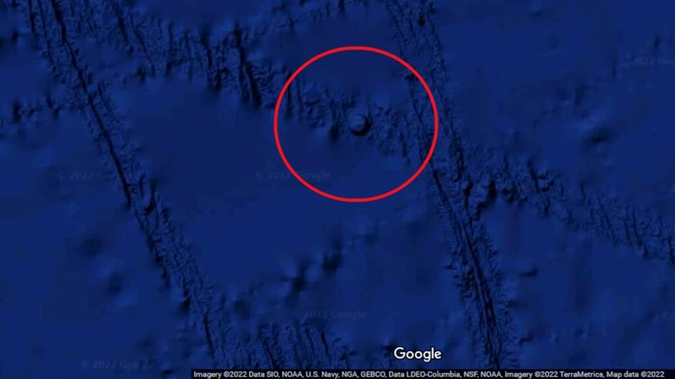 O formă ciudată a fost observată pe fundul oceanului, în apropiere de Liniile Nazca