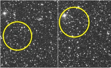 Un observator astronomic din România a surprins un obiect care gonește printre stele