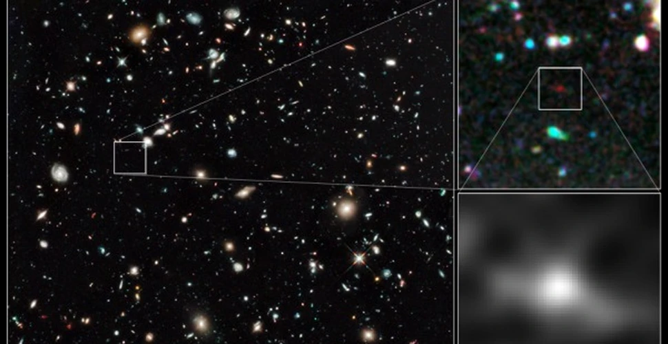 Hubble a identificat cea mai indepartată galaxie