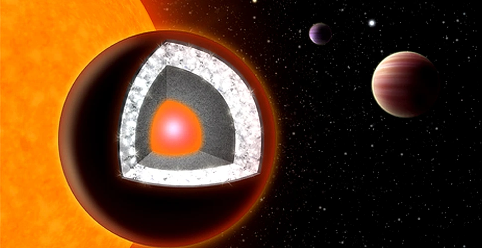 A fost descoperit un «SuperPământ din diamant», o planetă bizară pe care un an durează 18 ore