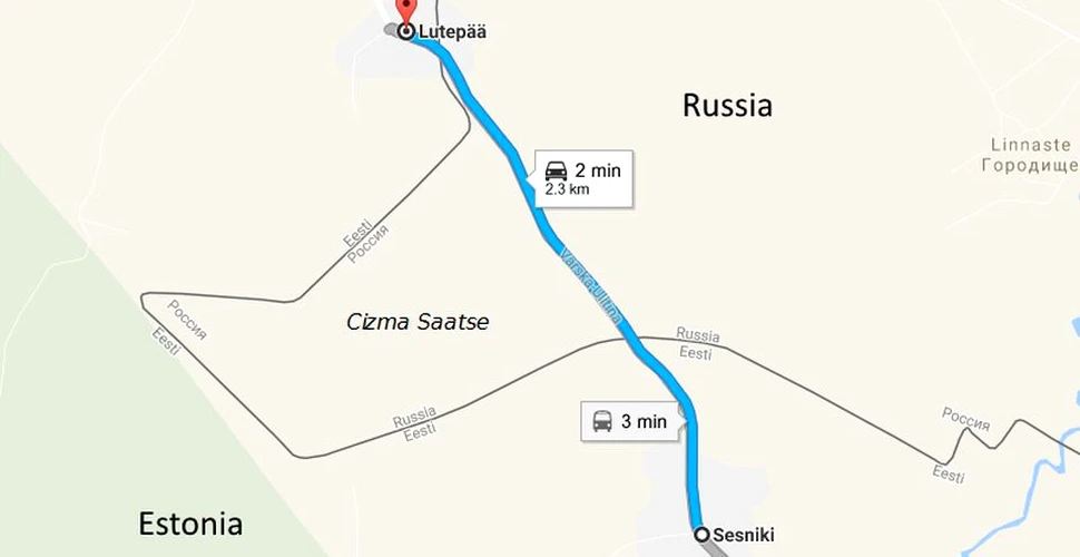 Cizma Saatse, una dintre cele mai ciudate frontiere din Europa