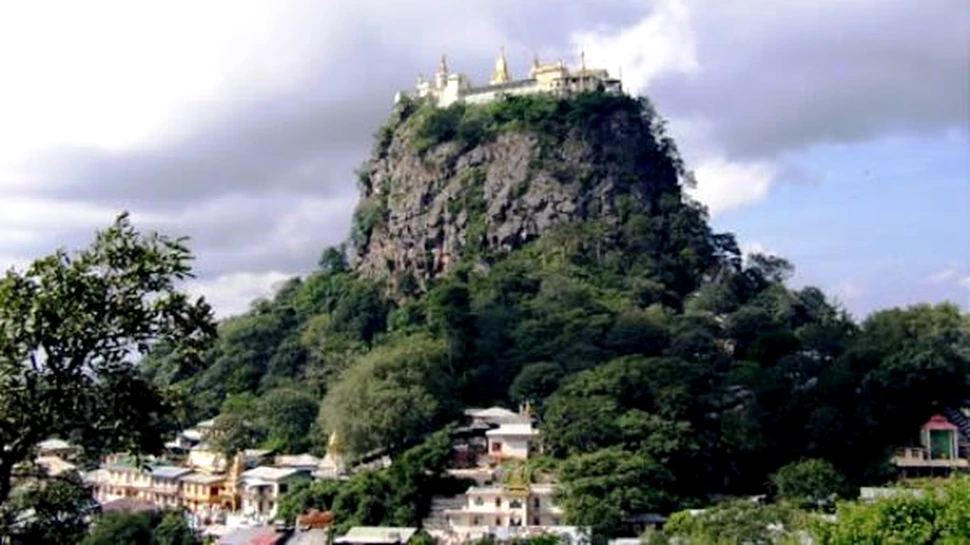 Incredibila manastire Taung Kalat (FOTO)