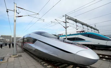 China a prezentat un prototip pentru cel mai rapid tren de mare viteză din lume