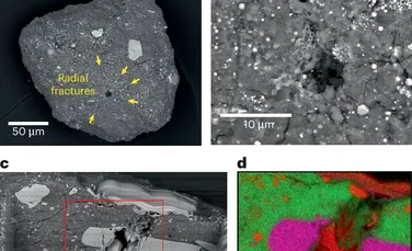 Praf stelar mai vechi decât Sistemul Solar, găsit în mostrele de pe asteroidul Bennu