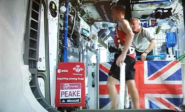 Astronautul britanic Tim Peake a devenit primul om care a alergat în spaţiu – VIDEO