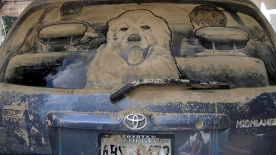 Uimitoarea arta a geamurilor murdare (FOTO)