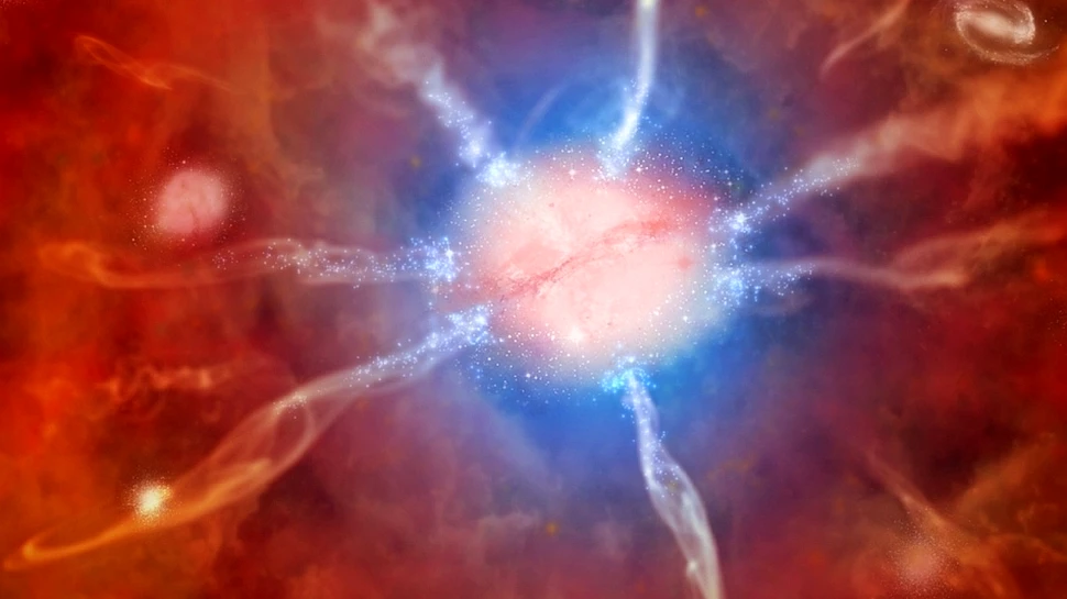 A fost descoperită „supermama cosmică”, clusterul de galaxii ce uimeşte oamenii de ştiinţă