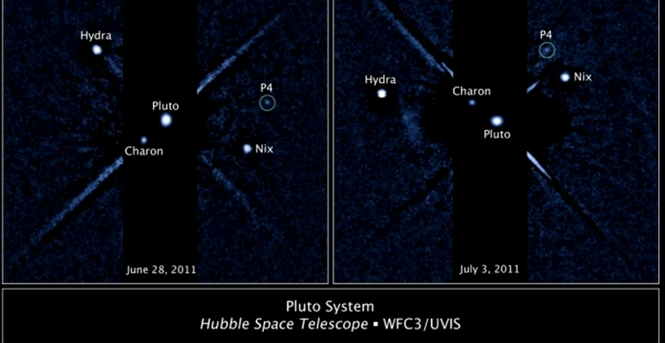 Telescopul spaţial Hubble a descoperit o nouă lună a lui Pluto!