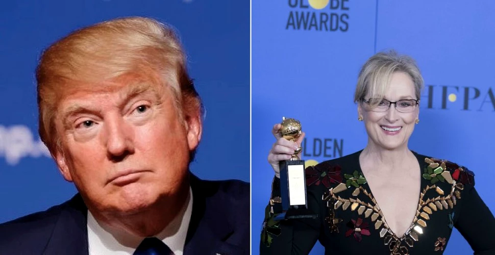 Războiul declaraţiilor între Donald Trump şi Meryl Streep