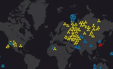 HARTA interactivă în care sunt marcate toate exploziile nucleare produse de-a lungul timpului – VIDEO