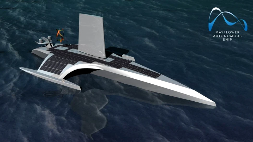 Vasul autonom Mayflower începe perioada de testare, înainte de traversarea Oceanului Atlantic