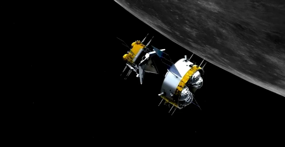 Chinezii, nevoiți să corecteze pe orbită sonda care va aduce pe Terra probe de pe Lună