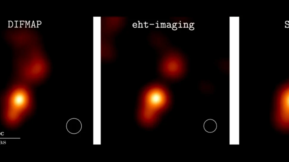 Cele mai intense lumini din Univers, dezvăluite de Telescopul Event Horizon