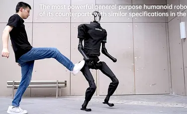 O companie chineză a construit „cel mai puternic robot umanoid de uz general din lume”