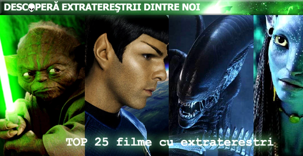 Top 25 filme cu extraterestri