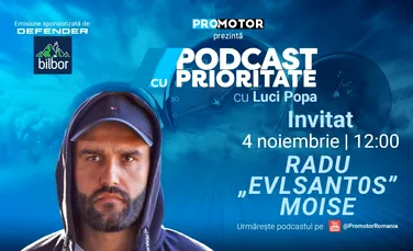 Apare „Podcast cu Prioritate” #56 by ProMotor cu Radu „EvLSant0s” Moise – maestrul drifturilor
