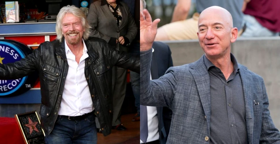 Competiție între miliardari. Richard Branson vrea să plece în spațiu înaintea lui Jeff Bezos