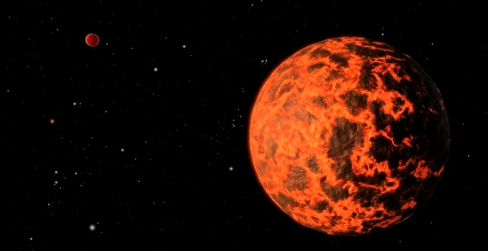 O exoplanetă acoperită cu lavă a fost descoperită relativ aproape de Terra