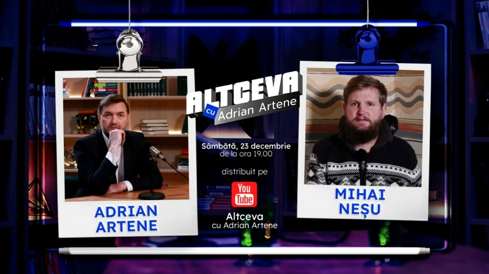 „Am trăit pe pielea mea ajutorul miraculos al lui Dumnezeu”. Mihai Neșu, la „Altceva cu Adrian Artene”