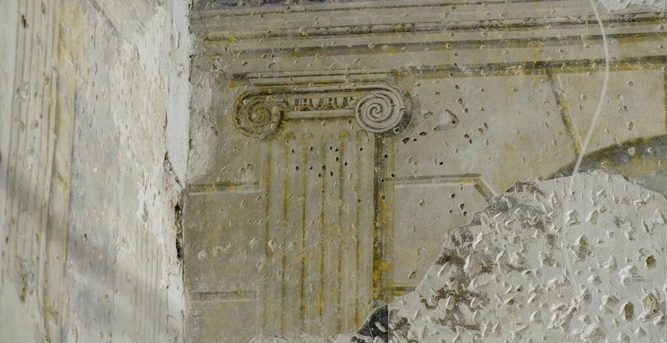 Picturi murale policrome din secolul al XVII-lea au fost găsite într-un castel de sare