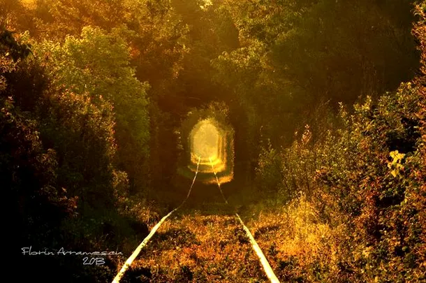 Tunelul Iubirii, în viziunea fotografului Florin Avramescu
