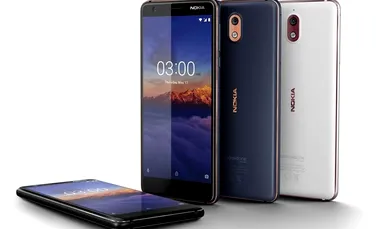 Pentru ce sumă poţi cumpăra, în România, telefonul Nokia 3.1