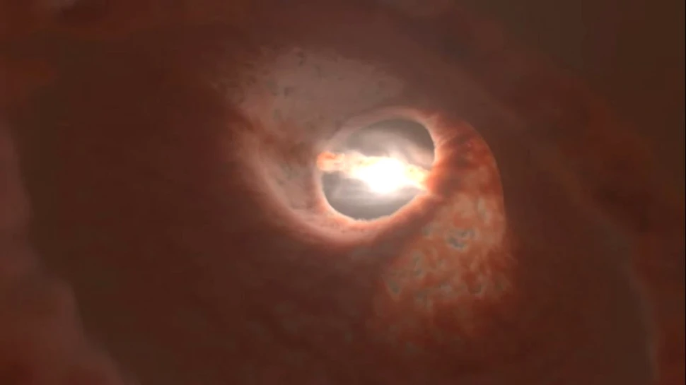 Astronomii au observat un sistem protoplanetar neobișnuit
