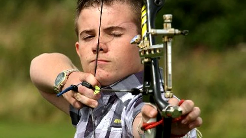 Micul Robin Hood – record mondial la tras cu arcul