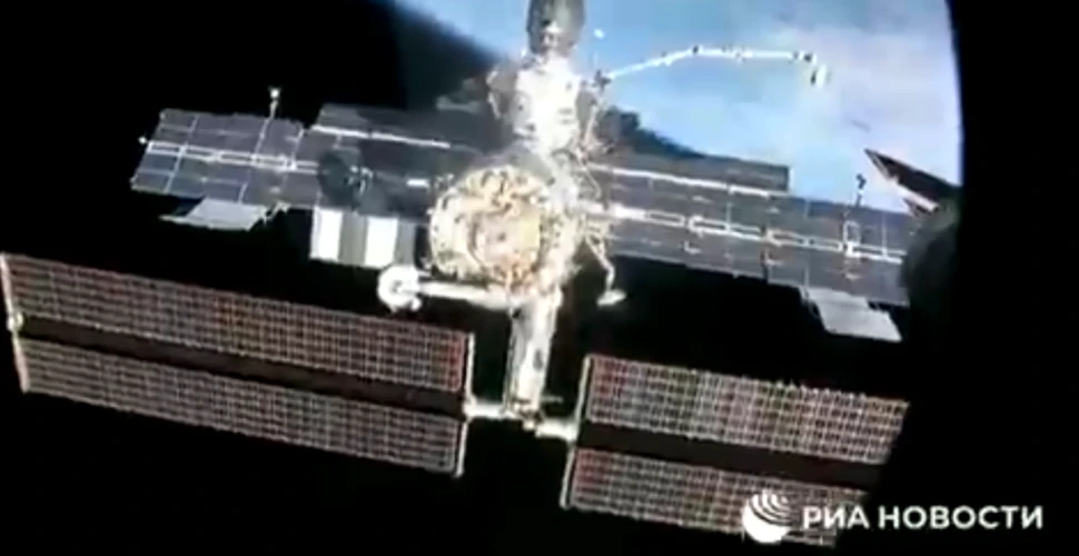 Stația Spațială Internațională se dezintegrează? Rusia a făcut publică o filmare cel puțin ciudată