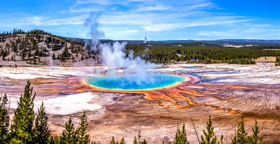 Microbi producători de metan, necunoscuți până acum, găsiți în izvoarele termale din Yellowstone