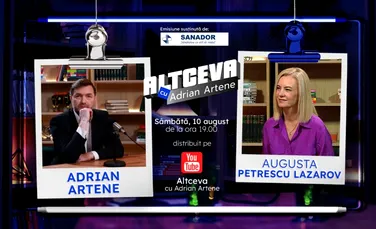 Augusta Petrescu Lazarov, de ziua ei, povestiri și amintiri, în EXCLUSIVITATE, la Altceva cu Adrian Artene