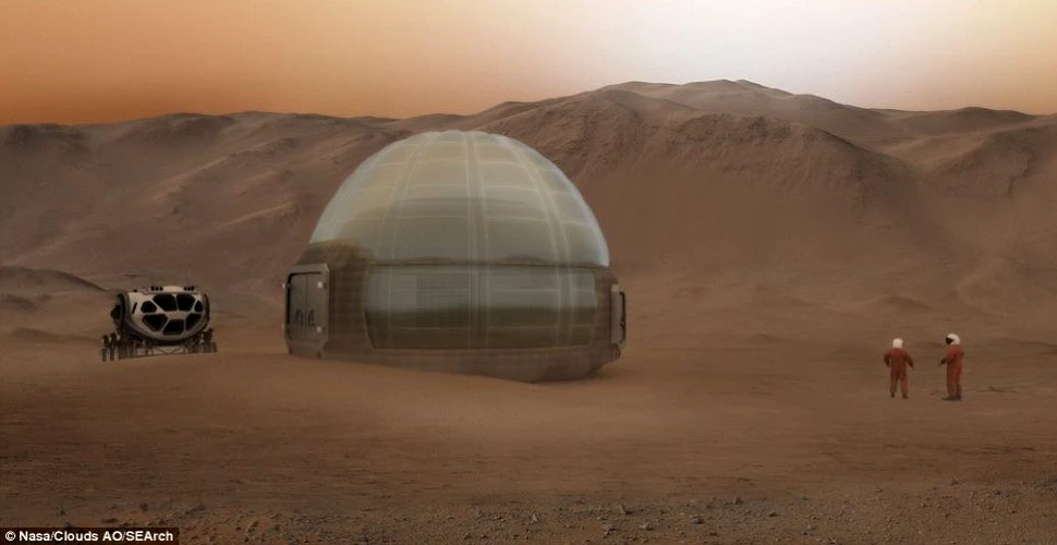 Igluurile de pe Marte: ,,Casele de gheaţă” în care vor trăi primii colonişti ai planetei Roşii