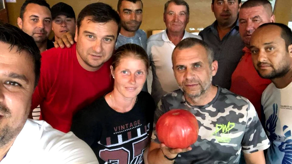 Cea mai grea roşie produsă în Olt va fi premiată cu 500 de euro şi o putină cu telemea