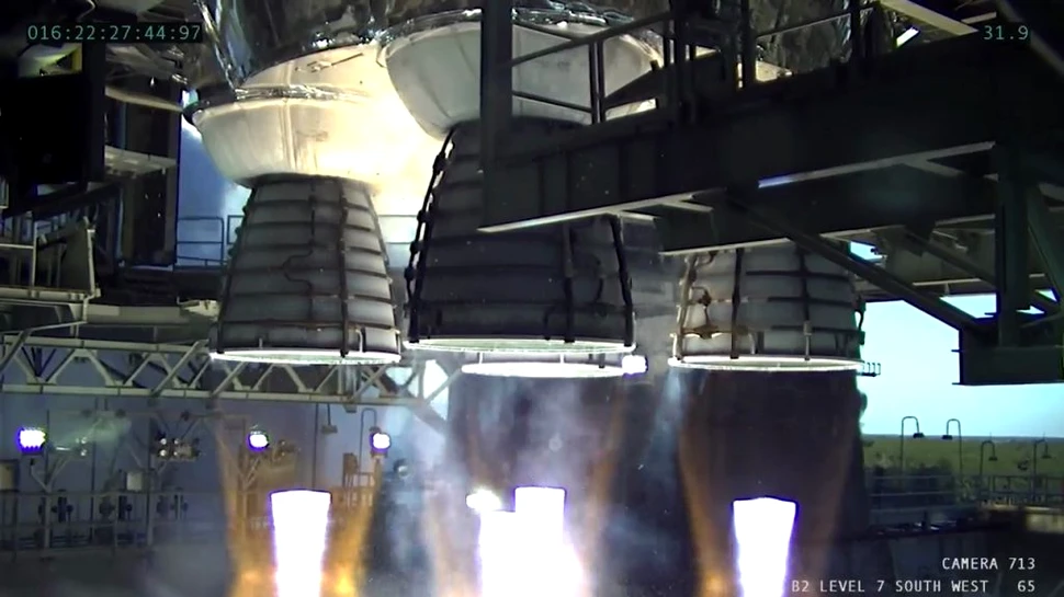 NASA a testat din nou racheta SLS care va readuce oamenii pe Lună. Cum s-a sfârșit totul