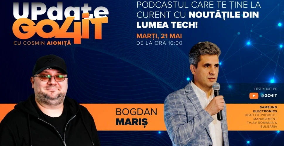 Lansare podcast Update Go4it. Cosmin Aioniță te ține la curent cu tot ce e nou în tehnologie și gaming