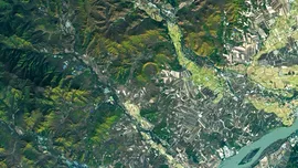 Un crater de impact în formă de potcoavă, descoperit în China, ar putea fi cel mai „tânăr” din lume