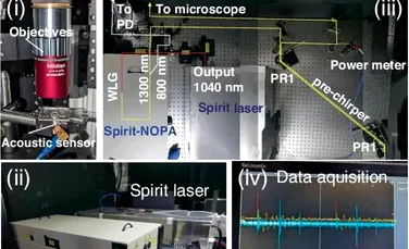 Primul microscop bazat pe sunet vede de 5 ori mai adânc în creier fără a altera celulele