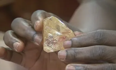 Care este povestea diamantului enorm, de 709 carate, excavat în Sierra Leone