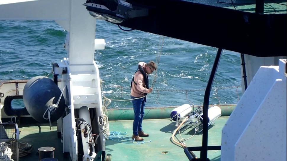 Posibile urme ale unor aşezări umane, acoperite de către Marea Nordului
