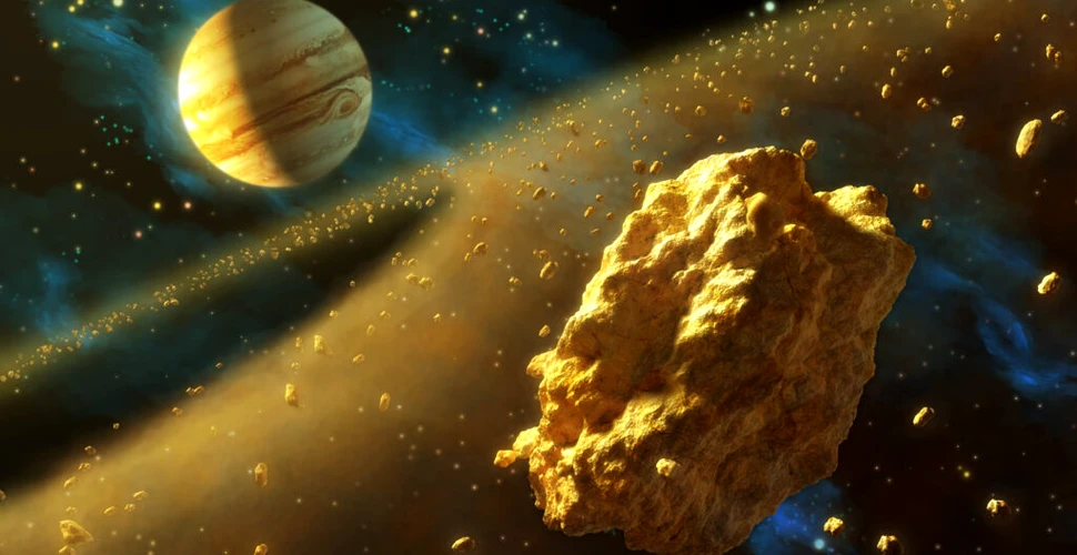 Asimetria bizară a asteroizilor lui Jupiter ar putea fi, în sfârșit, explicată