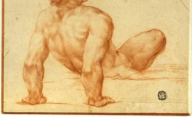 Un desen misterios s-a dovedit a fi schița lui Michelangelo pentru Capela Sixtină