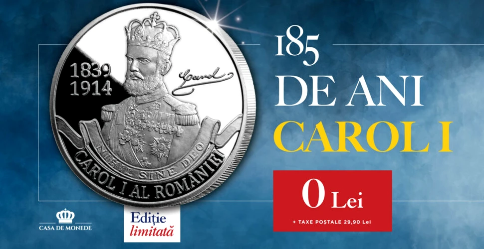 (P) CAROL I. 185 de ani de la nașterea regelui Carol I al României